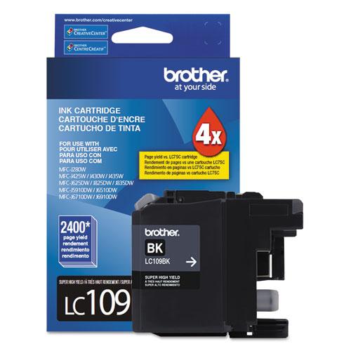 Original Brother LC109BK Innobella Super High-Yield Ink, Black