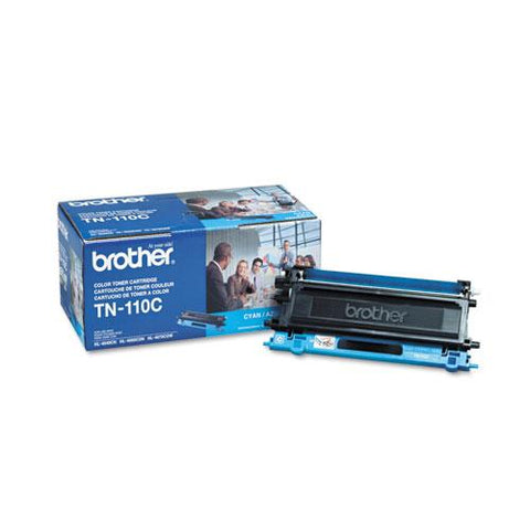 Original Brother TN110C Toner, Cyan