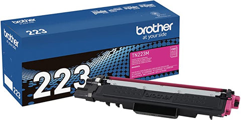 Original Brother TN-223M Magenta Toner Cartridge, Standard Yield