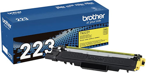 Original Brother TN-223Y Yellow Toner Cartridge, Standard Yield