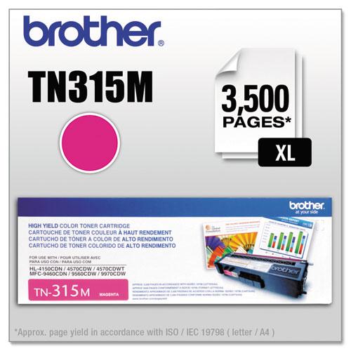 Original Brother TN315M High-Yield Toner, Magenta