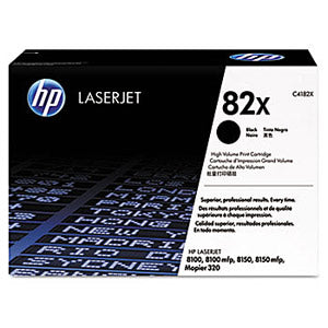 Original HP C4182X ( HP 82X ) Black Ultraprecise Laser Toner Cartridge (20K YLD)