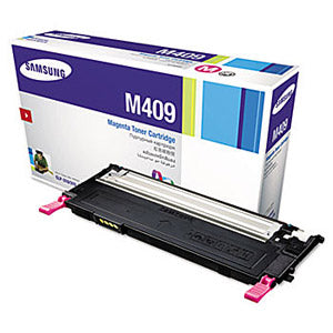 Original Samsung CLTM409S (CLT-M409S/XAA) (SU275A) Magenta Toner Cartridge (1K YLD)