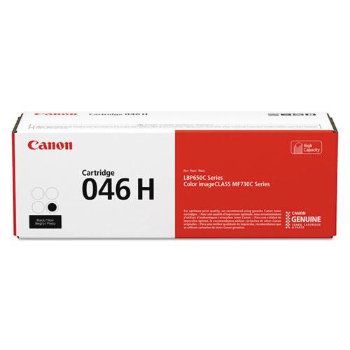 Original Canon 1254C001 (046) High-Yield Toner, 6300 Page-Yield, Black