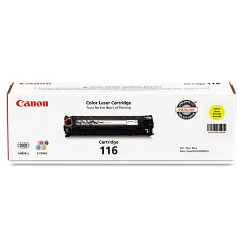 Original Canon 1977B001 (116) Toner, Yellow