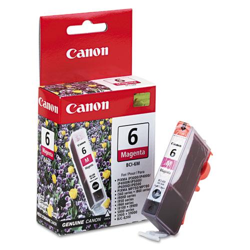 Original Canon BCI6M (BCI-6) Ink, Magenta