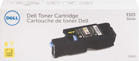 Original Dell 3581G (MWR7R / 593-BBJW) Yellow Toner Cartridge (1.4K YLD)