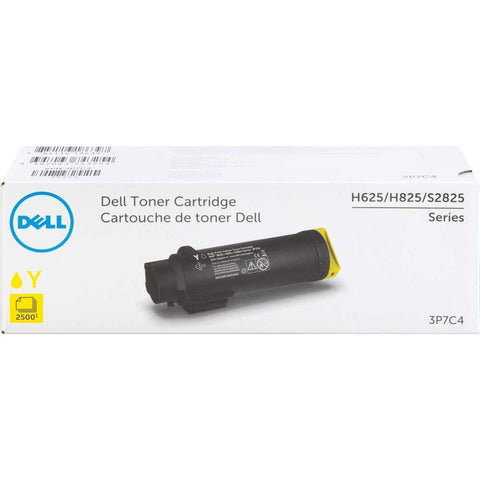 Original Dell 3P7C4 (593-BBOZ) High Yield Yellow Toner (2.5K YLD)