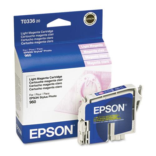 Original Epson T033620 (33) DURABrite Ink, Light Magenta