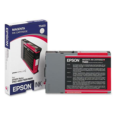 Original Epson T543300 (T5433) Ink, Magenta