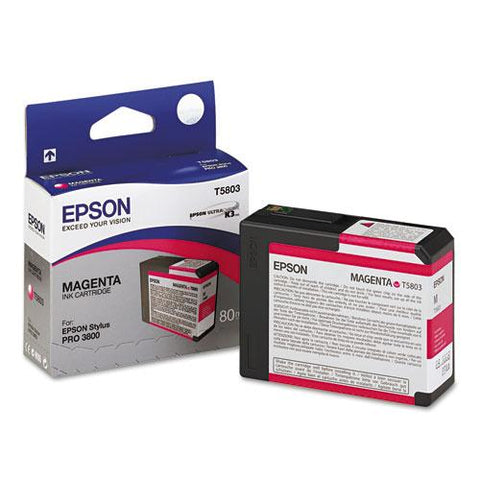 Original Epson T580300 UltraChrome K3 Ink, Magenta