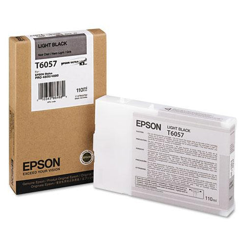 Original Epson T605700 (60) Ink, Light Black