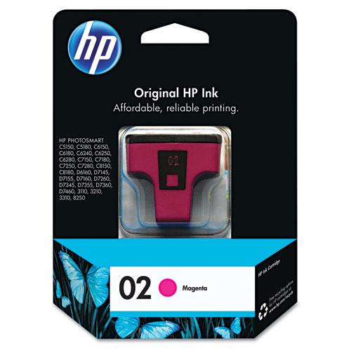 Original HP 02, (C8772WN) Magenta Original Ink Cartridge