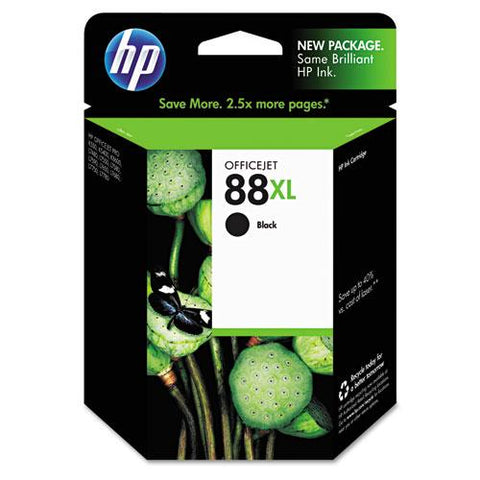 Original HP 88XL, (C9396AN) High Yield Black Original Ink Cartridge