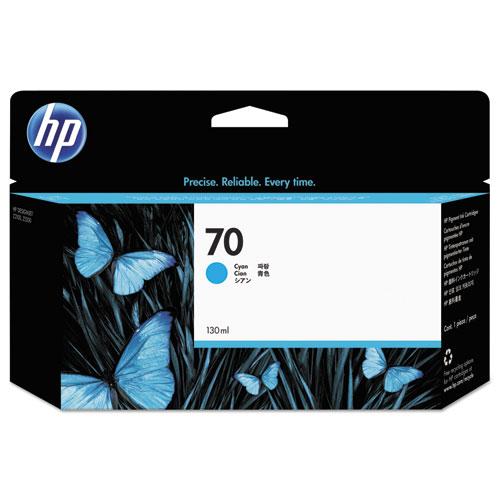 Original HP 70, (C9452A) Cyan Original Ink Cartridge