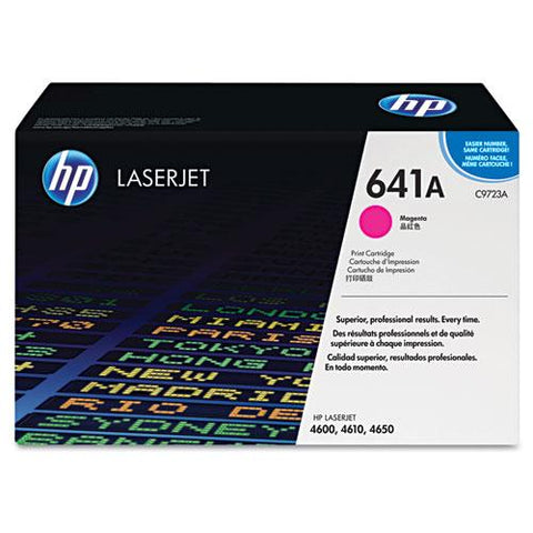 Original HP 641A, (C9723A) Magenta Original LaserJet Toner Cartridge