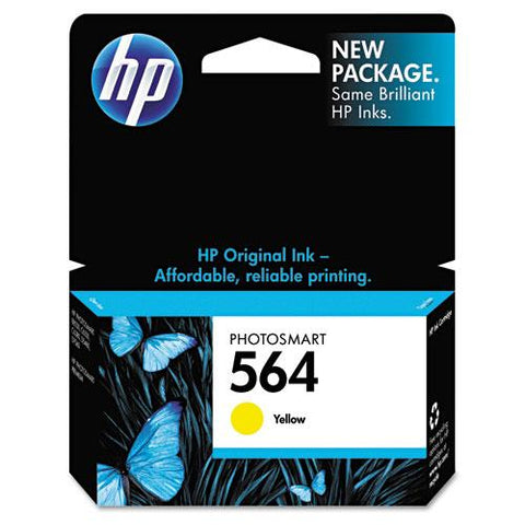 Original HP 564, (CB320WN) Yellow Original Ink Cartridge