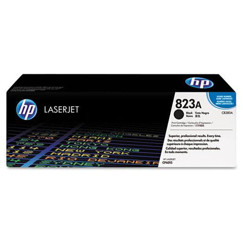 Original HP 823A, (CB380A) Black Original LaserJet Toner Cartridge