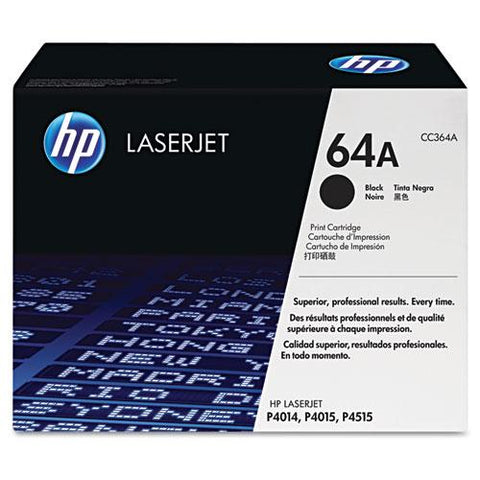 Original HP 64A, (CC364A-G) Black Original LaserJet Toner Cartridge for US Government