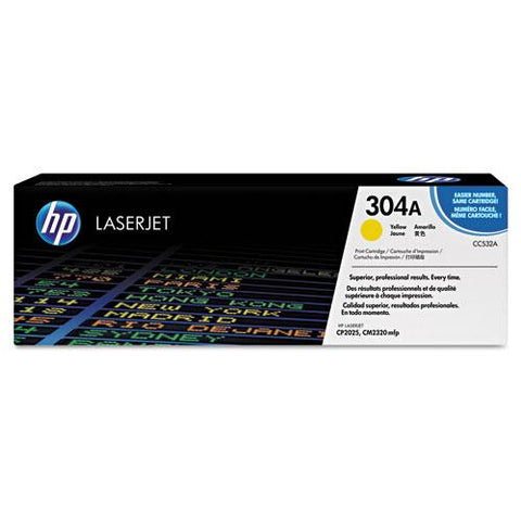 Original HP 304A, (CC532A-G) Yellow Original LaserJet Toner for US Government