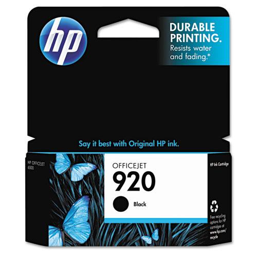 Original HP 920, (CD971AN) Black Original Ink Cartridge