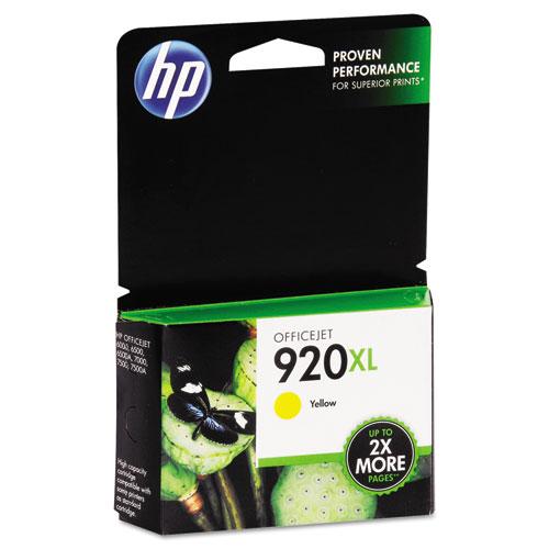 Original HP 920XL, (CD974AN) High Yield Yellow Original Ink Cartridge