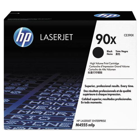 Original HP 90X, (CE390X-G) High Yield Black Original LaserJet Toner for US Government