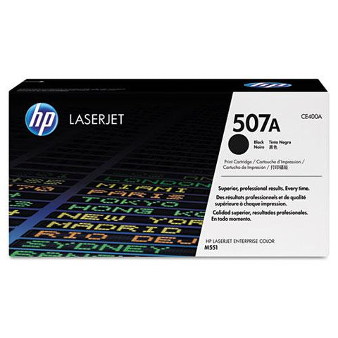 Original HP 507A, (CE400A-G) Black Original LaserJet Toner Cartridge for US Government