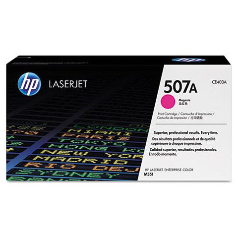 Original HP 507A, (CE403A-G) Magenta Original LaserJet Toner Cartridge for US Government