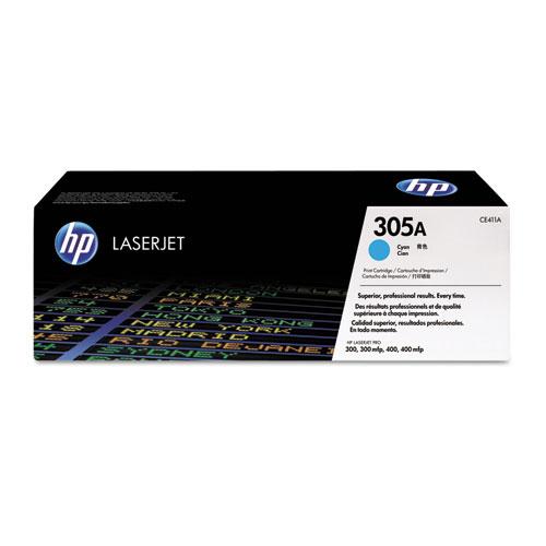 Original HP 305A, (CE411A-G) Cyan Original LaserJet Toner Cartridge for US Government