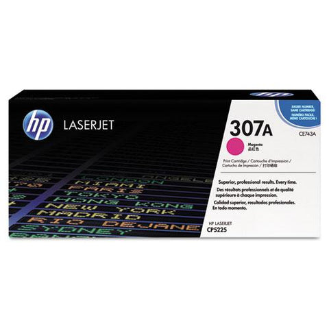 Original HP 307A, (CE743A) Magenta Original LaserJet Toner Cartridge