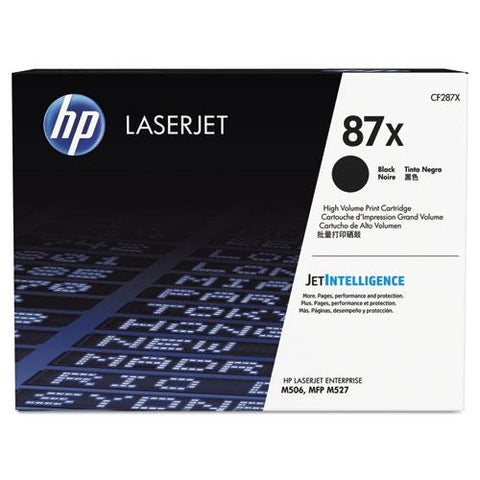 Original HP 87X, (CF287X) High Yield Black Original LaserJet Toner Cartridge