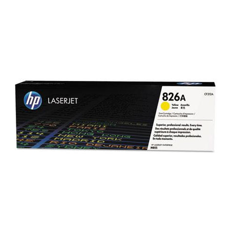 Original HP 826A, (CF312A) Yellow Original LaserJet Toner Cartridge