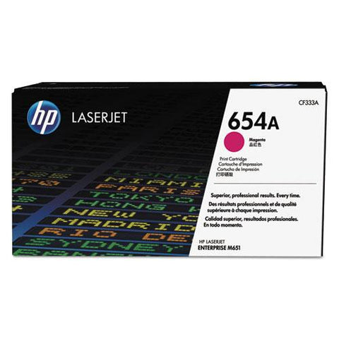 Original HP 654A, (CF333A) Magenta Original LaserJet Toner Cartridge