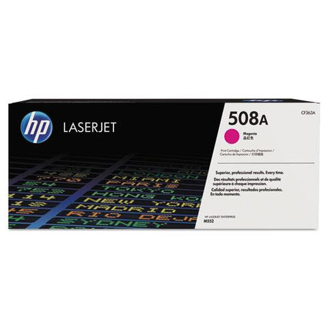 Original HP 508A, (CF363A) Magenta Original LaserJet Toner Cartridge