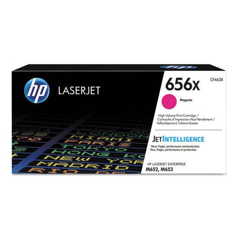 Original HP 656X, (CF463X) High Yield Magenta Original LaserJet Toner Cartridge