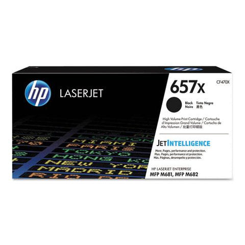 Original HP 657X, (CF470X) High Yield Black Original LaserJet Toner Cartridge