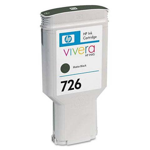 Original HP 726, (CH575A) Matte Black Original Ink Cartridge