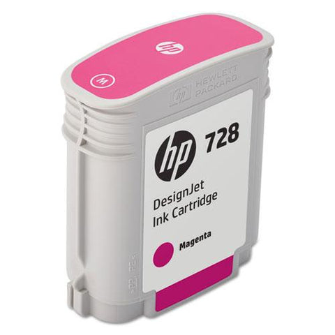 Original HP 728 (F9J62A) Magenta Original Ink Cartridge, 40 mL