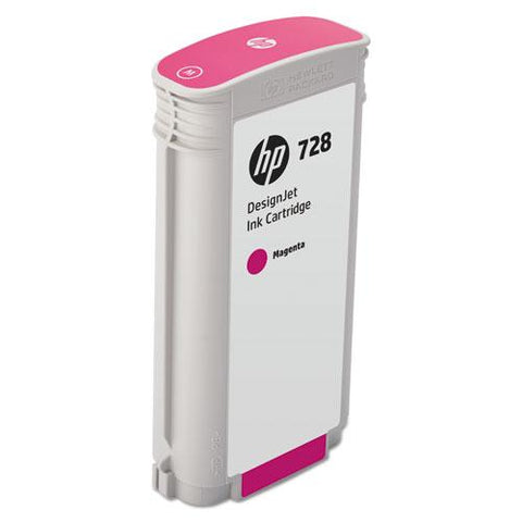 Original HP 728 (F9J66A) Magenta Original Ink Cartridge, 130 mL