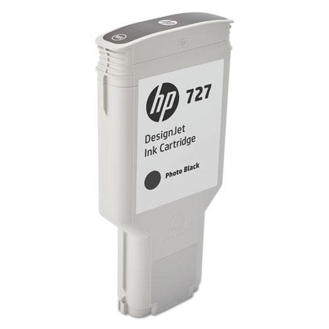 Original HP 727 (F9J79A) Photo Black Original Ink Cartridge, 300 mL