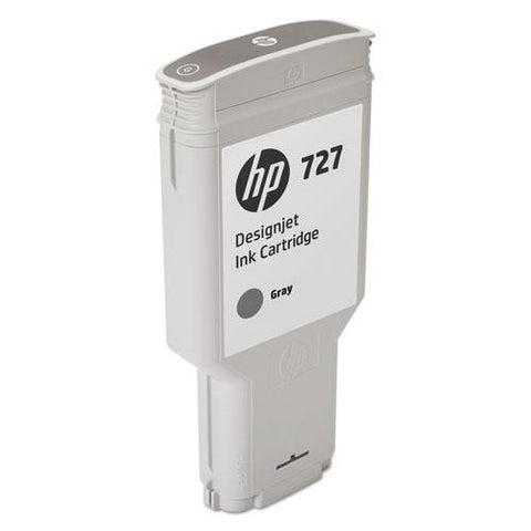 Original HP 727 (F9J80A) Gray Original Ink Cartridge, 300 mL