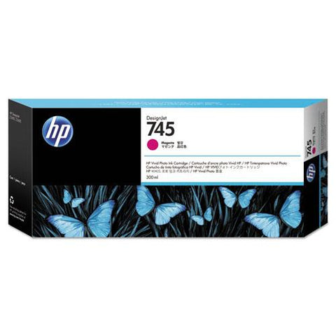 Original HP 745 (F9K01A) Magenta Original Ink Cartridge