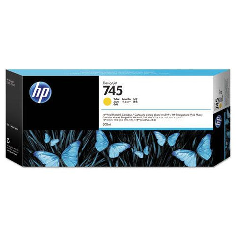 Original HP 745 (F9K02A) Yellow Original Ink Cartridge