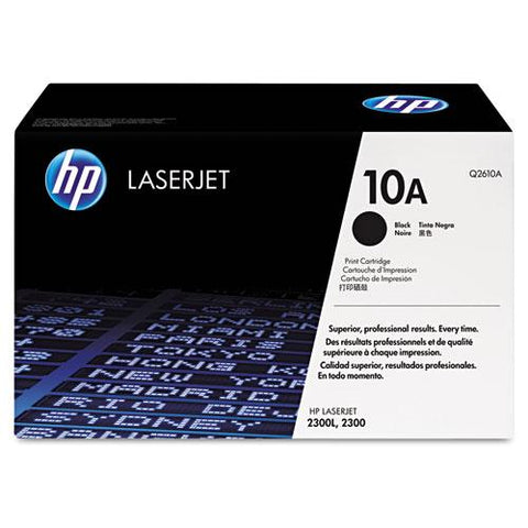 Original HP 10A, (Q2610A) Black Original LaserJet Toner Cartridge