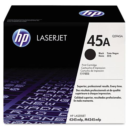 Original HP 45A, (Q5945A) Black Original LaserJet Toner Cartridge