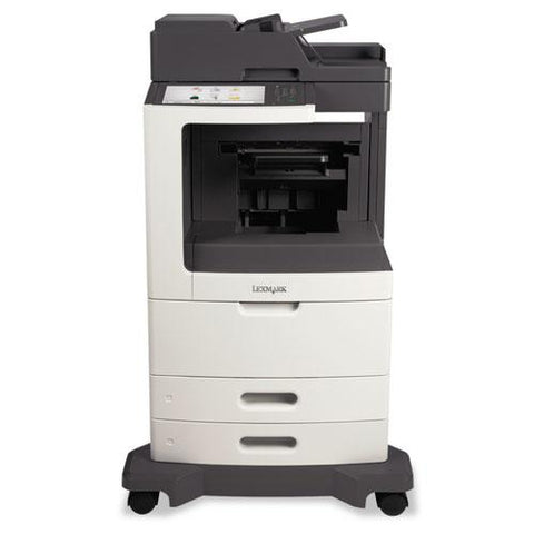 Original Lexmark MX810de Multifunction Laser Printer, Copy/Fax/Print/Scan