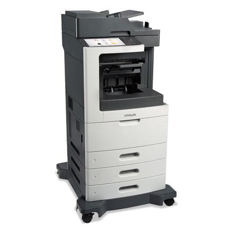 Original Lexmark MX810dtfe Multifunction Laser Printer, Copy/Fax/Print/Scan