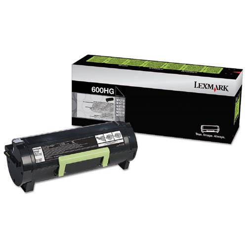 Original Lexmark 60F0H0G High-Yield Toner, 10000 Page-Yield, Black