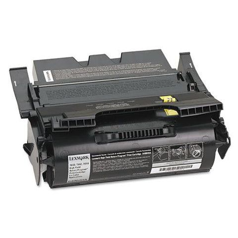 Original Lexmark 64004HA High-Yield Toner for Labels, 21000 Page-Yield, Black